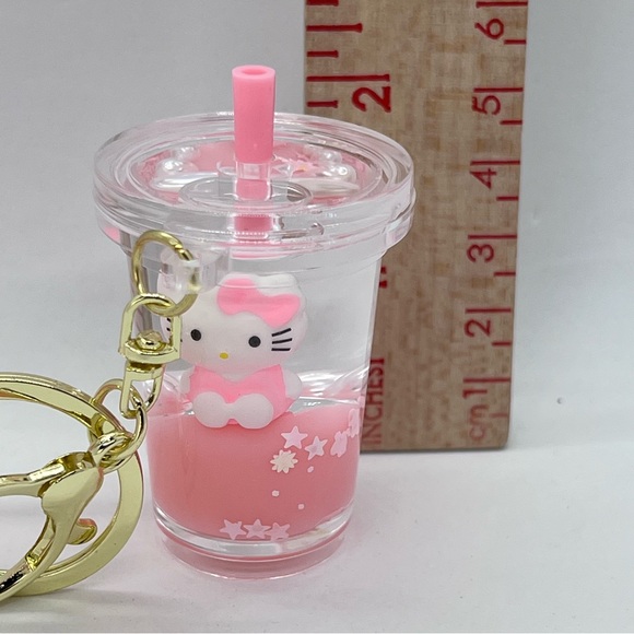 Hello Kitty Bag Charm NWT Lot of 3 Bling Wristlet Sanrio - Picture 7 of 11